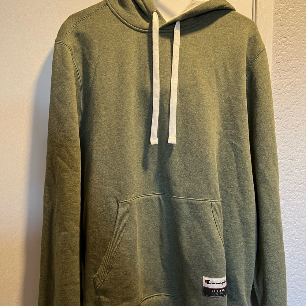 Mens Chanpion hoodie Large new